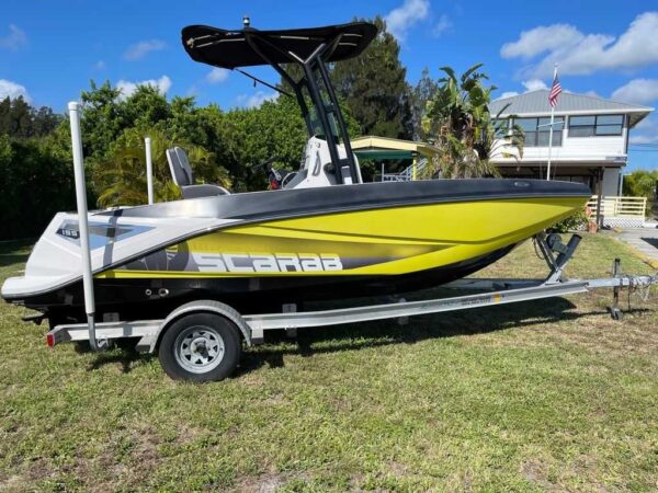 2018 Scarab 195 Open ID Center Console, Boat for Sale